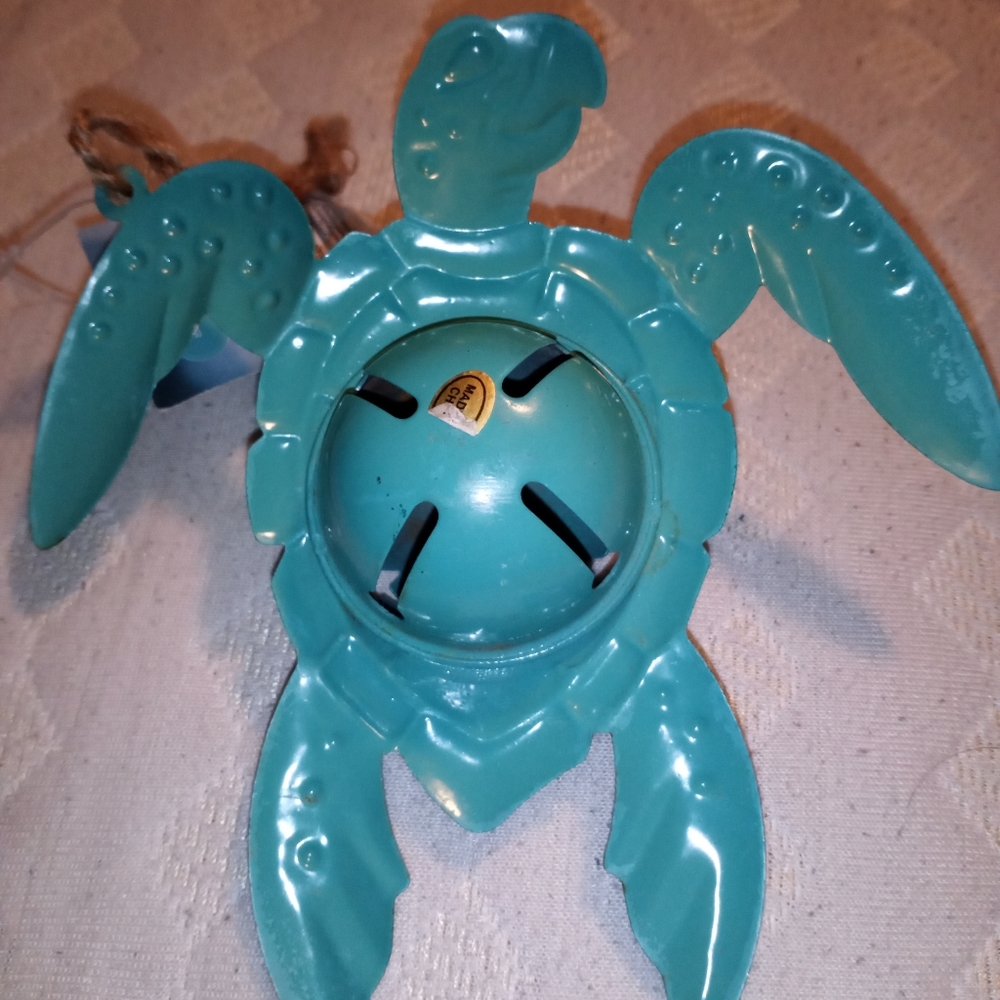 St. Nicholas Square Turtle Jingle Bell Christmas Ornament